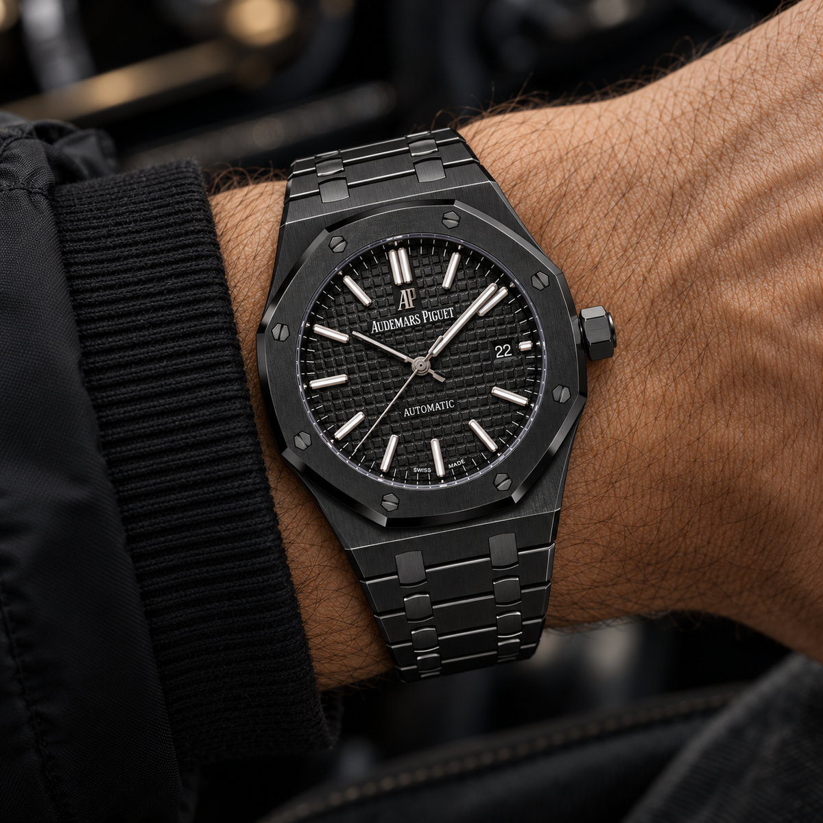 AP Royal Oak Date – Textured Dial