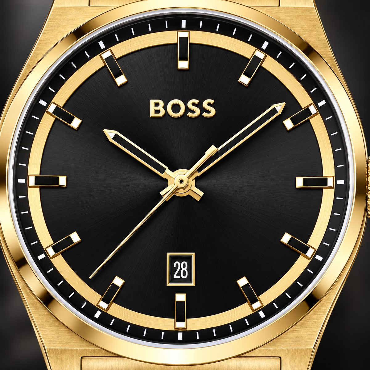 BOSS Candor Gold-Tone Stainless Steel Watch