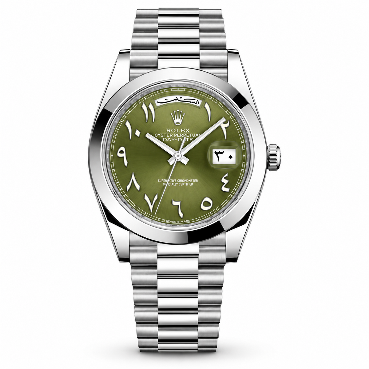 Rolex Day-Date Arabic Olive Dial