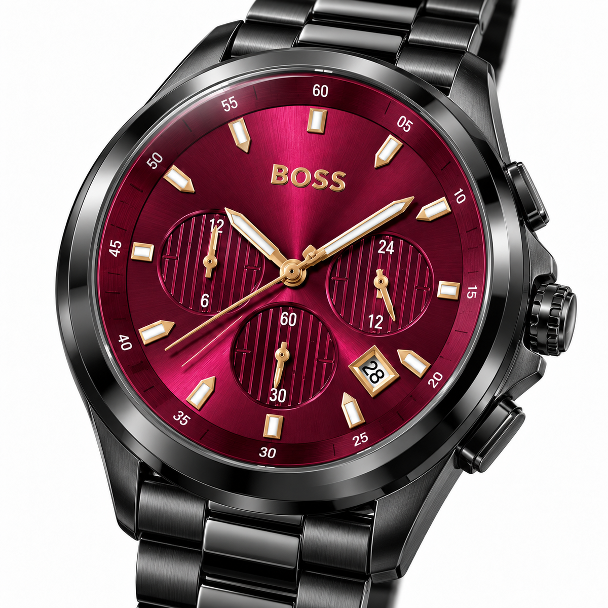 Hugo Boss Black Case Chronograph