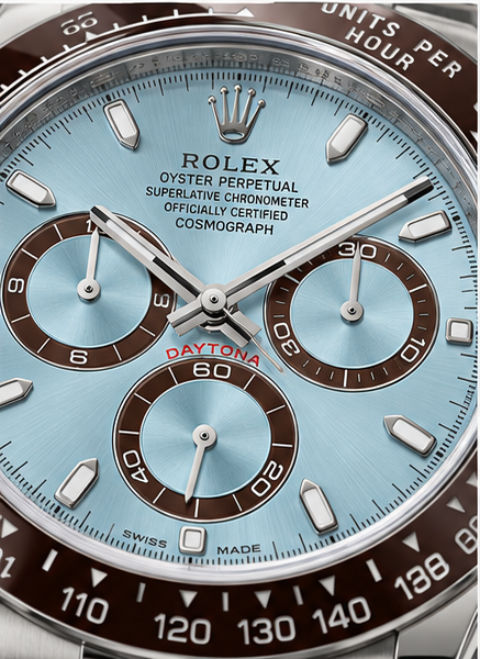 Rolex Daytona Ice Blue – Brown Bezel