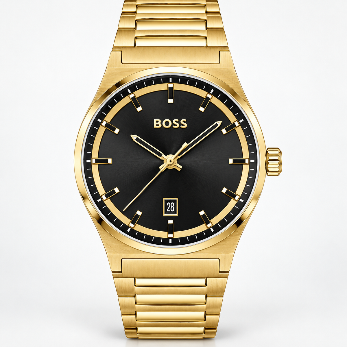 BOSS Candor Gold-Tone Stainless Steel Watch