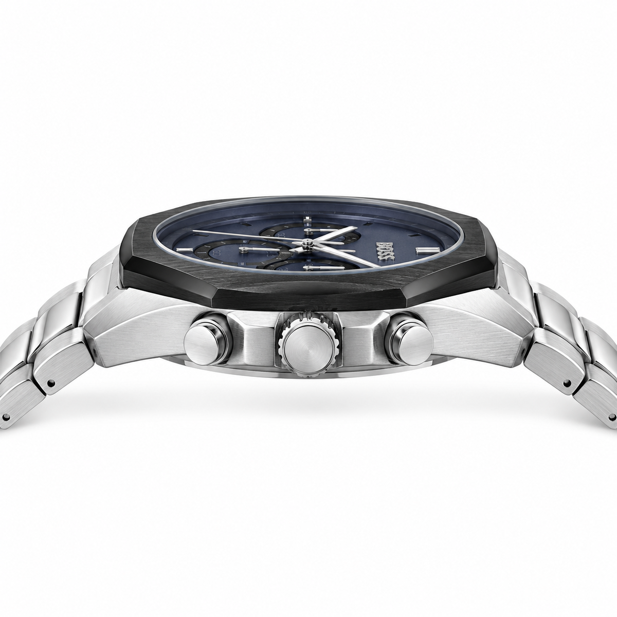 Hugo Boss Octagonal Blue Chronograph
