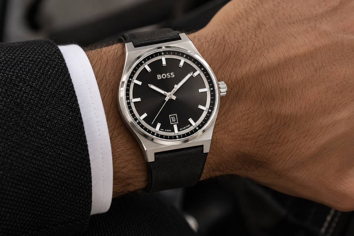 Hugo Boss Minimalist Black Dial