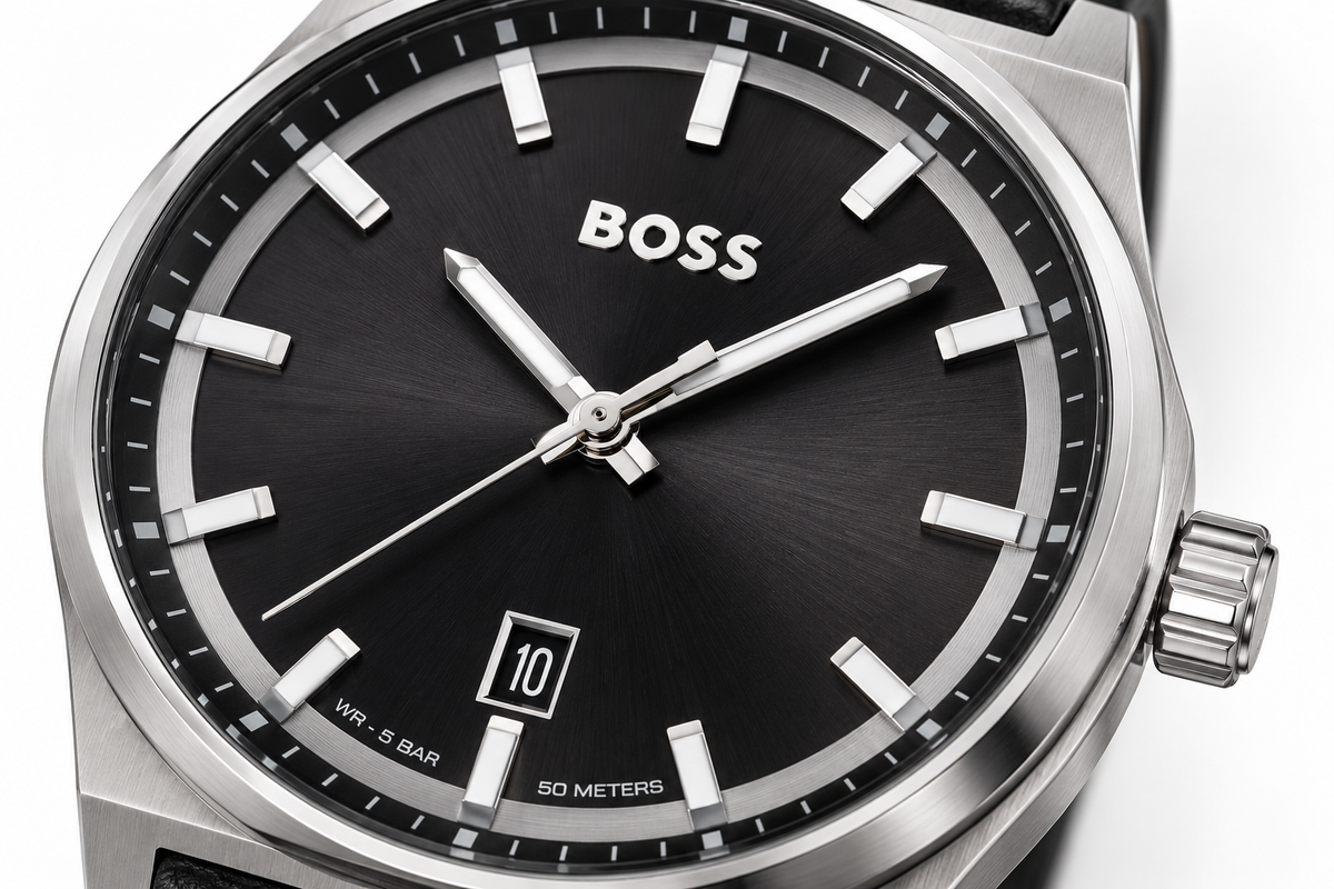 Hugo Boss Minimalist Black Dial