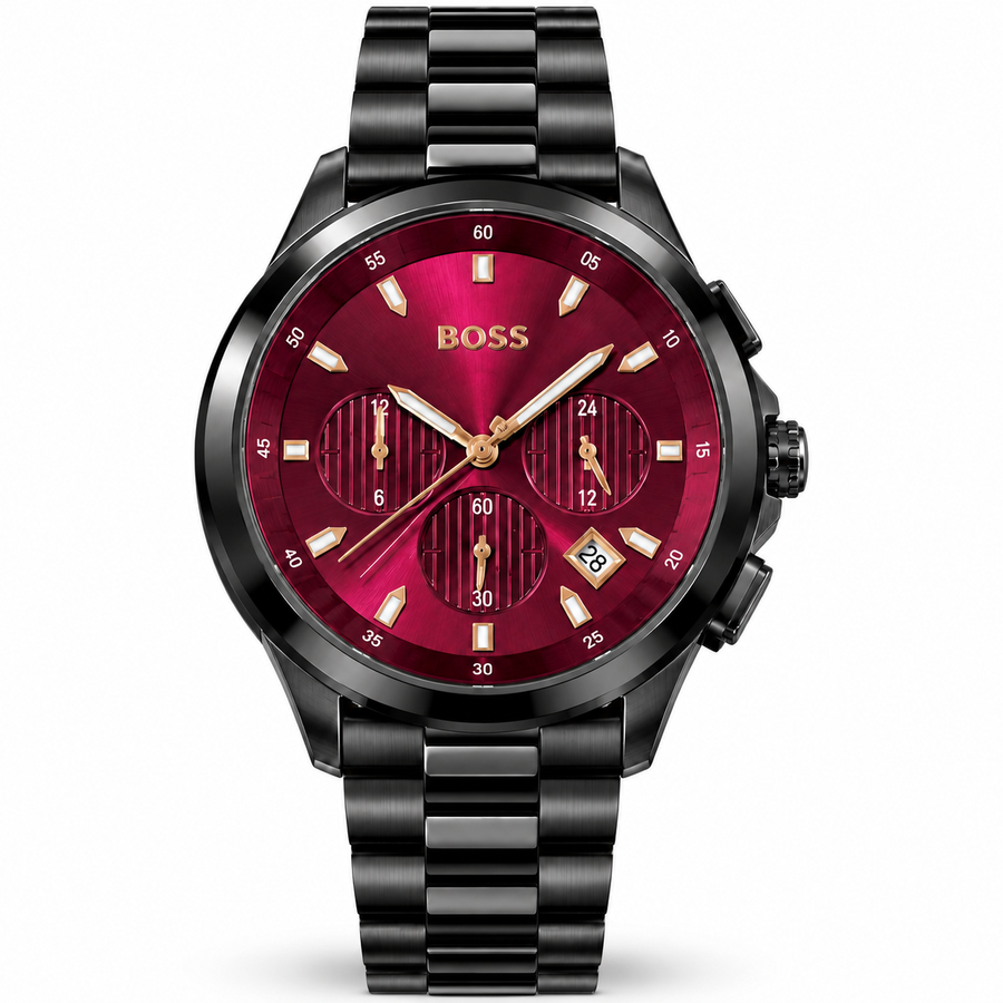 Hugo Boss Black Case Chronograph