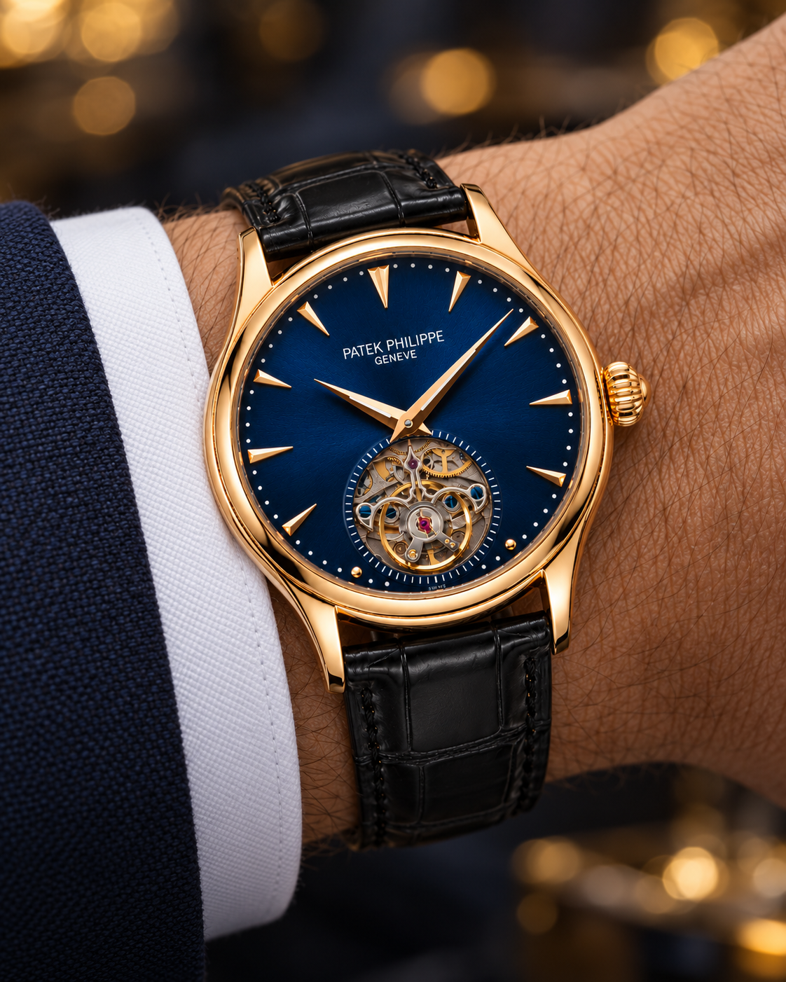 Patek Philippe Gold-tone Tourbillon