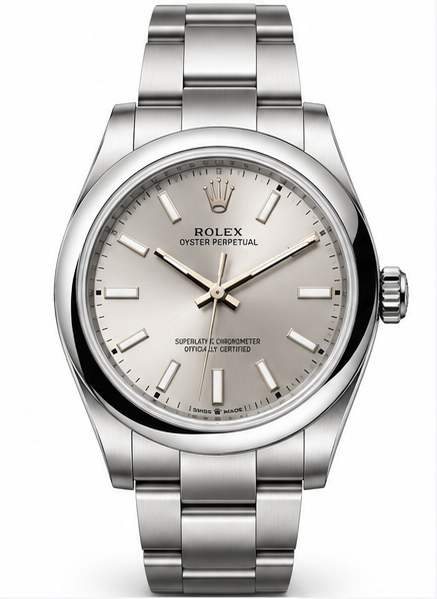 Rolex Oyster Perpetual Silver